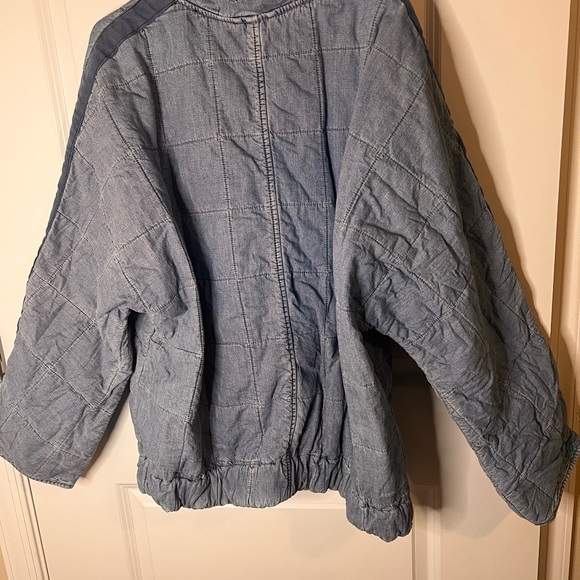 Free People Denim Dolman Jacket - Picture 5 of 8